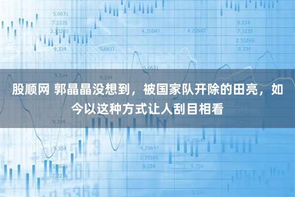 股顺网 郭晶晶没想到,被国家队开除的田亮,如今以这种方式让人刮目相看