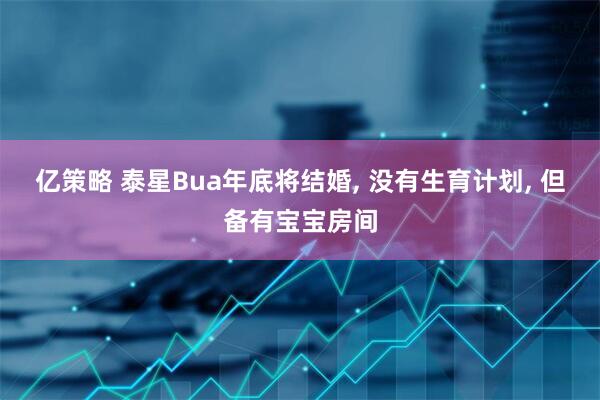 亿策略 泰星Bua年底将结婚, 没有生育计划, 但备有宝宝房间